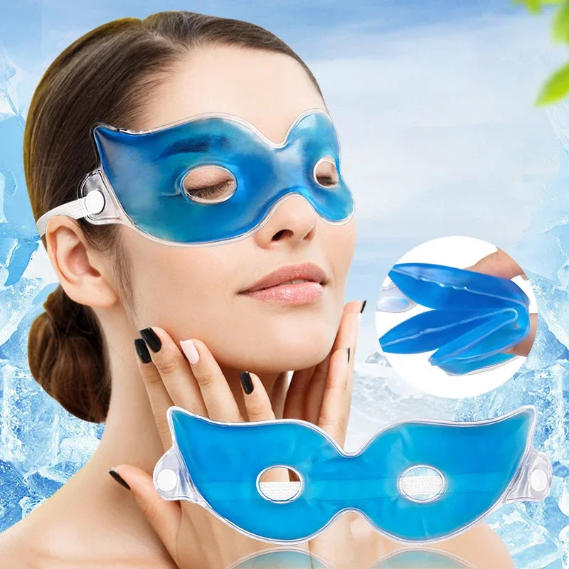Koelend IJsoogmasker – Vermoeidheid & Donkere Kringen