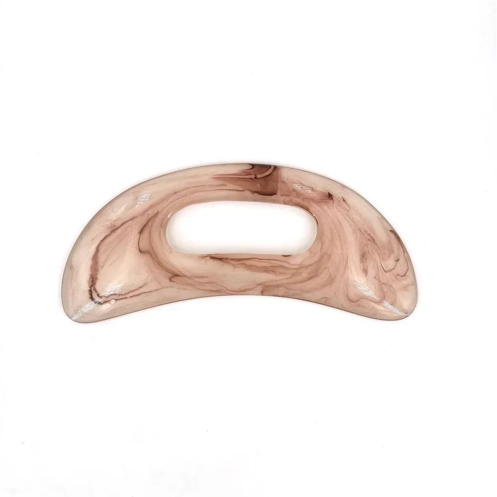 Gua Sha Schraper – Natuursteen & Hars Massagetool
