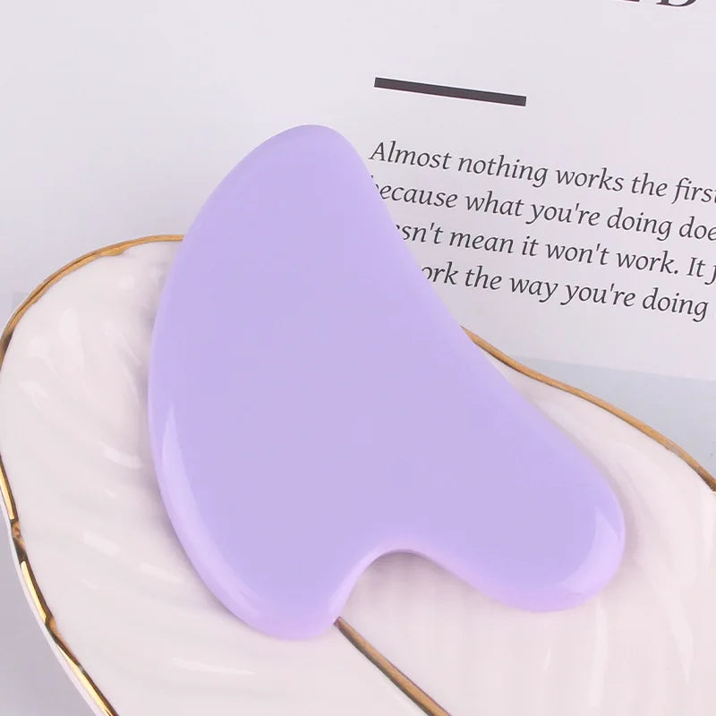 Bijenwas Gua Sha Schraper – Acupunctuur Gezichtsmassage