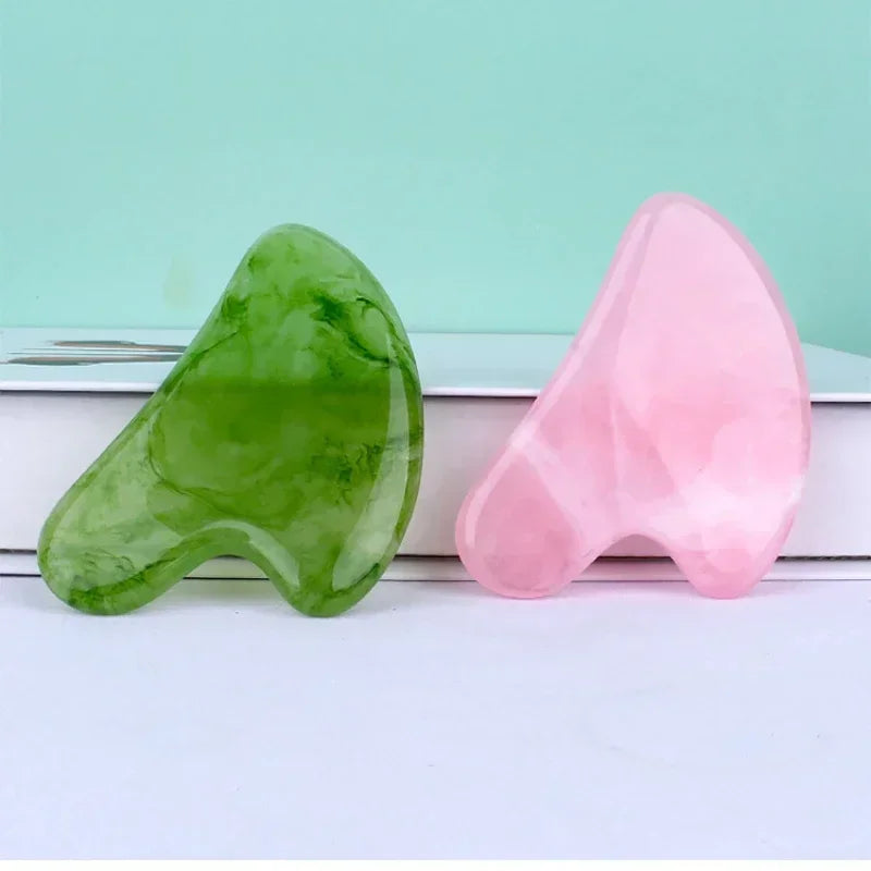 Bijenwas Gua Sha Schraper – Acupunctuur Gezichtsmassage