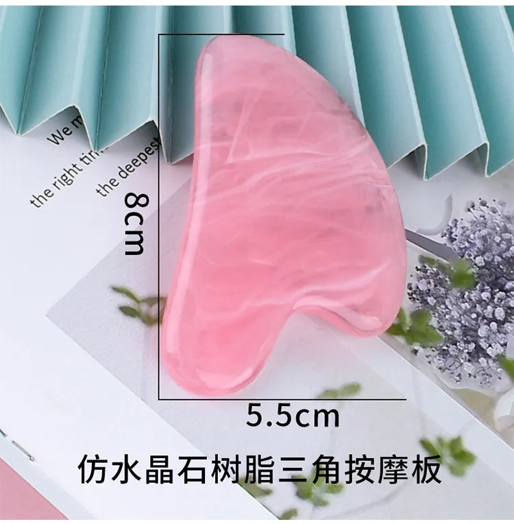 Bijenwas Gua Sha Schraper – Acupunctuur Gezichtsmassage