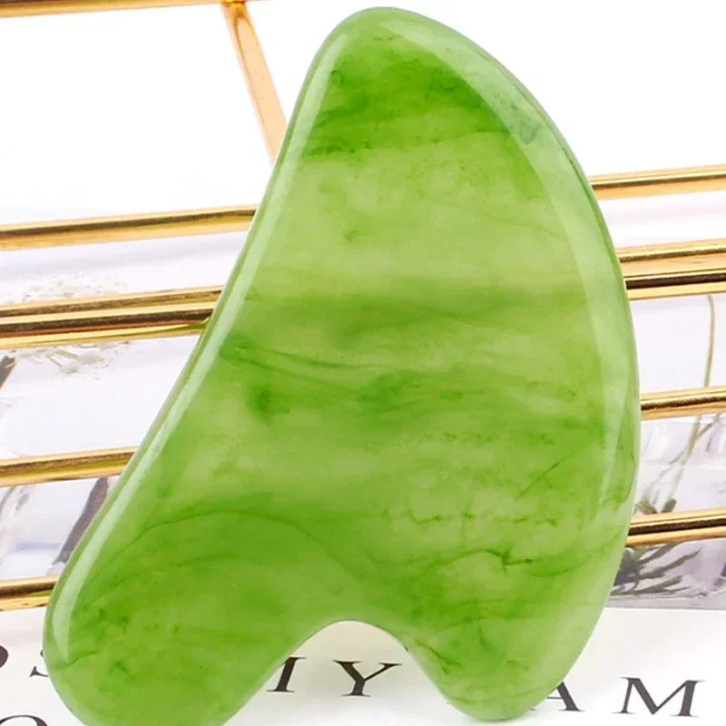Bijenwas Gua Sha Schraper – Acupunctuur Gezichtsmassage