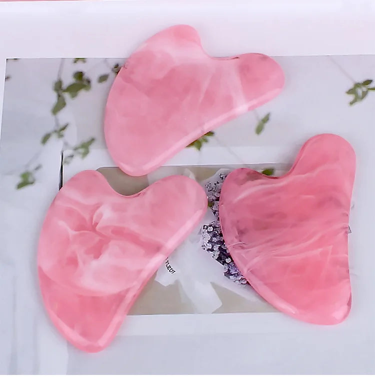 Bijenwas Gua Sha Schraper – Acupunctuur Gezichtsmassage