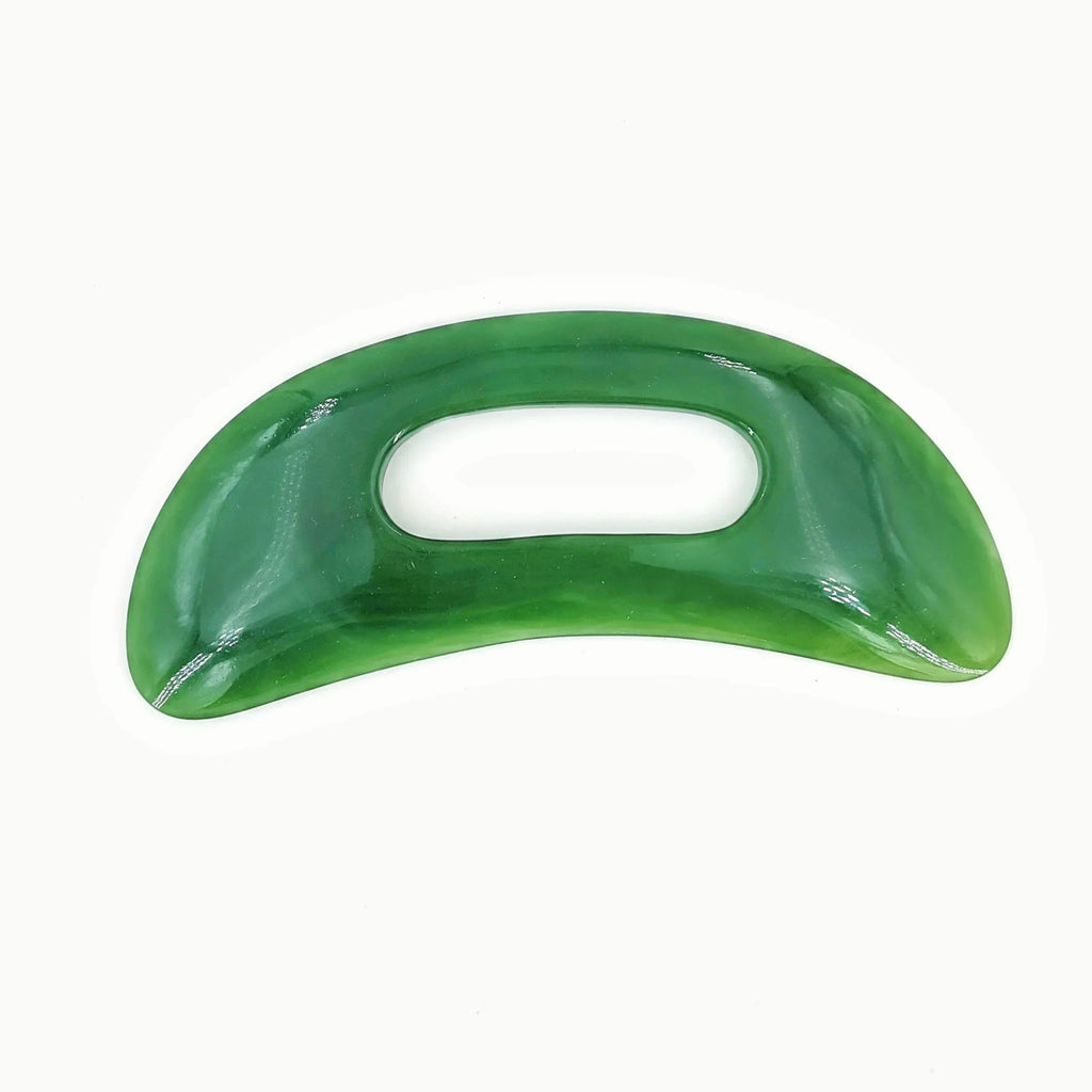 Gua Sha Schraper – Natuursteen & Hars Massagetool