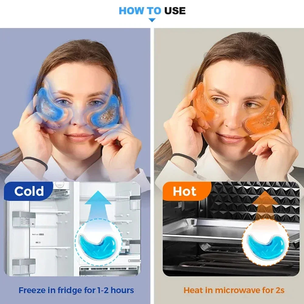 Herbruikbaar Gel Oogmasker – Koeling & Ontspanning