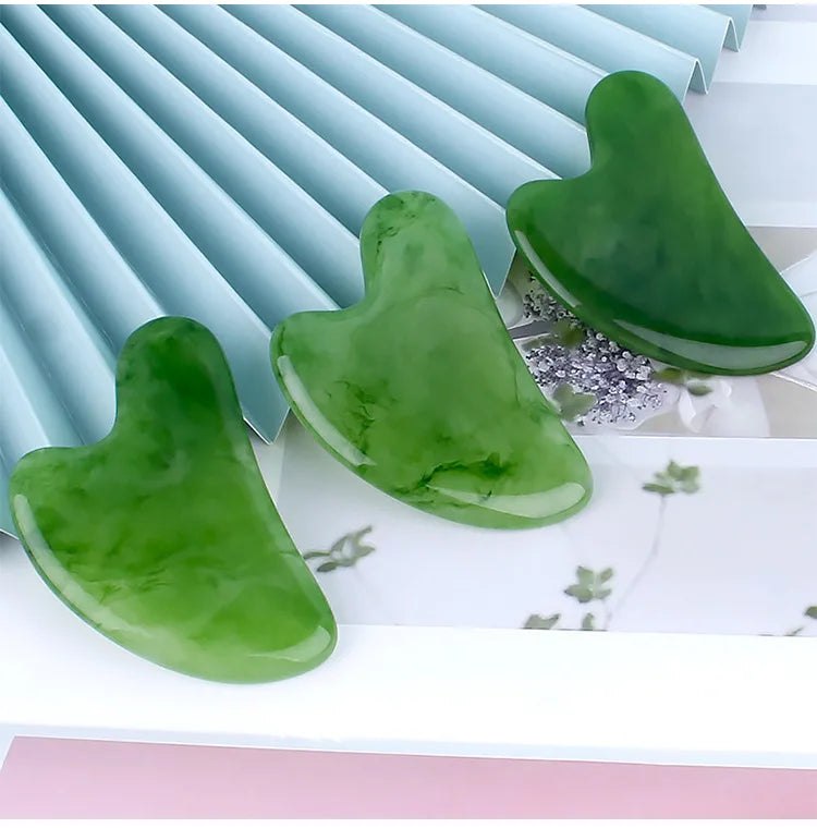 Bijenwas Gua Sha Schraper – Acupunctuur Gezichtsmassage