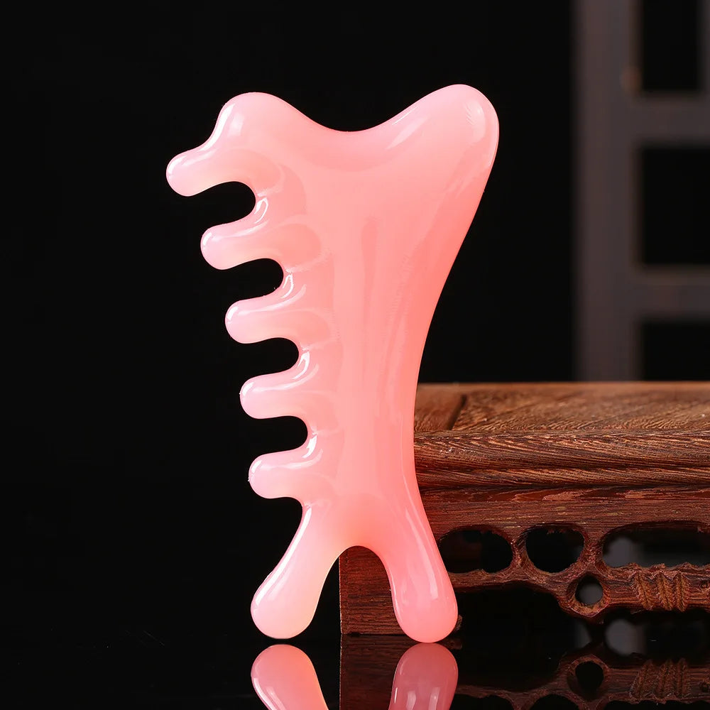Bijenwas Gua Sha Schraper – Acupunctuur Gezichtsmassage