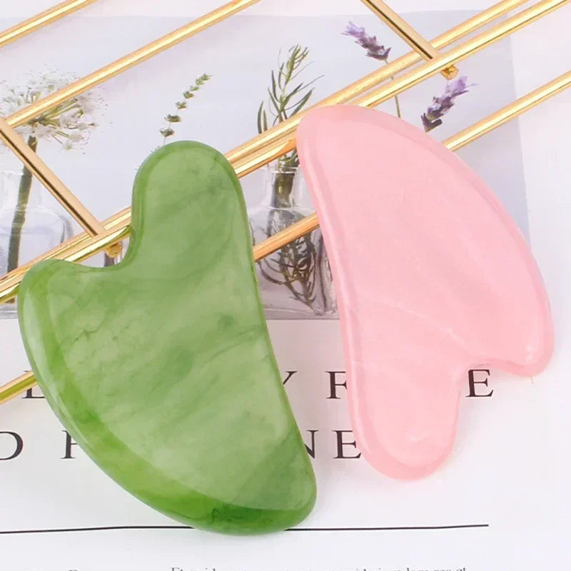 Bijenwas Gua Sha Schraper – Acupunctuur Gezichtsmassage