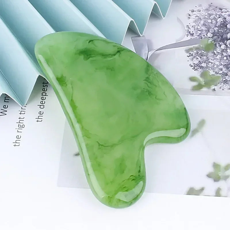Bijenwas Gua Sha Schraper – Acupunctuur Gezichtsmassage