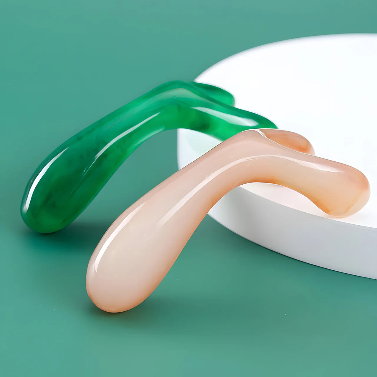 Y-vormige Gua Sha Gezichtslifter – Neus & Contouring Massage