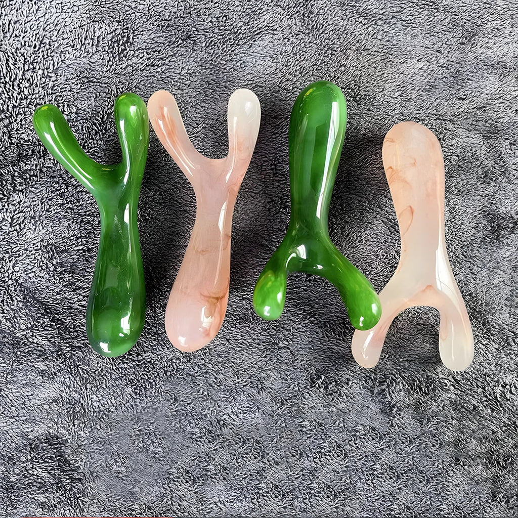 Y-vormige Gua Sha Gezichtslifter – Neus & Contouring Massage