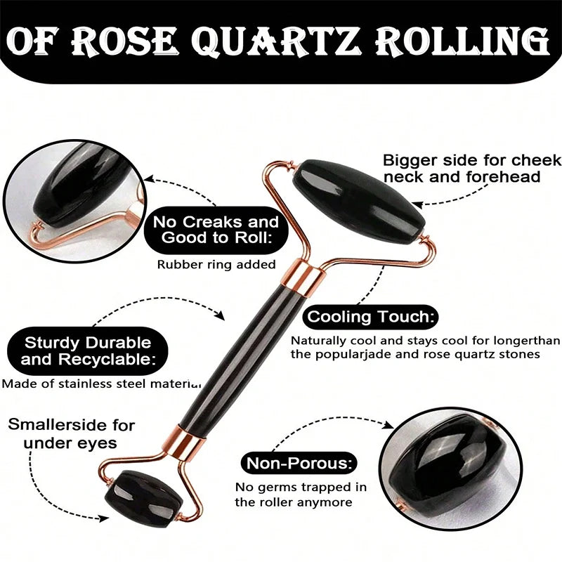 IJsgezichtsroller Set – Lifting & Contouring