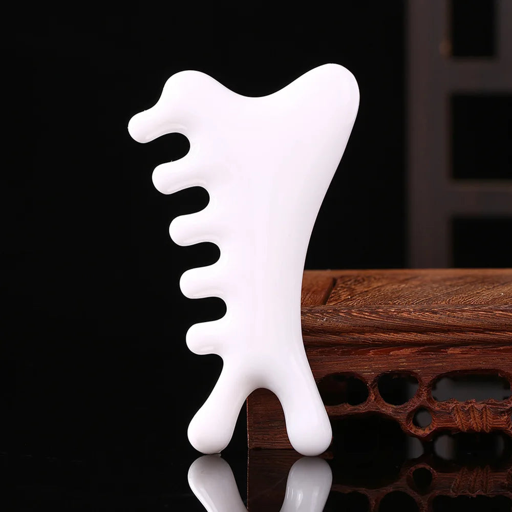 Bijenwas Gua Sha Schraper – Acupunctuur Gezichtsmassage