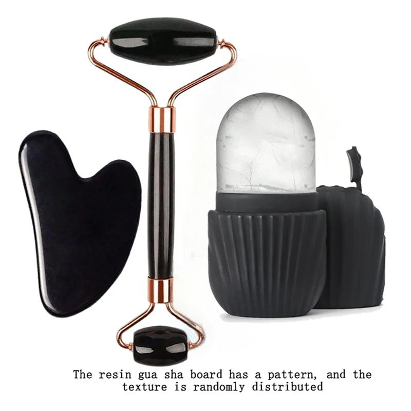 IJsgezichtsroller Set – Lifting & Contouring