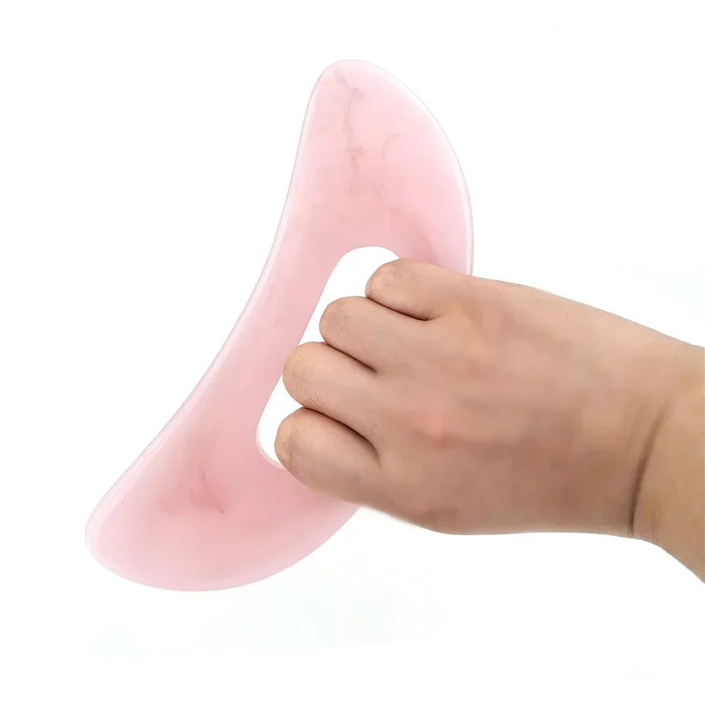 Gua Sha Schraper – Natuursteen & Hars Massagetool